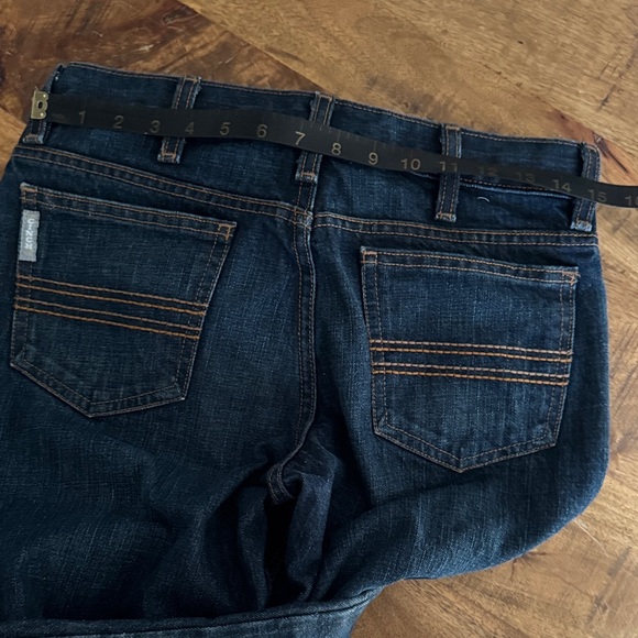 Cinch Men's Deep Indigo Straight Jeans - Picture 4 of 5